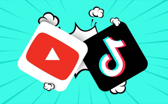TikTok và YouTube đang cạnh tranh gay gắt trên thị trường video trực tuyến