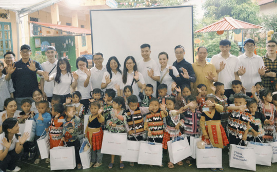 Khánh thành Điểm trường Kháo Chu nhờ sự chung sức từ cộng đồng