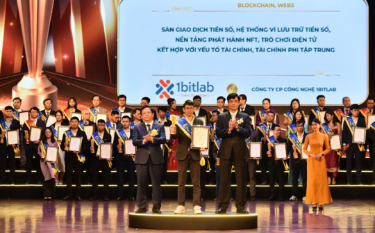 1BITLAB vinh dự nhận “Giải thưởng Sao Khuê” trong lĩnh vực dịch vụ Tư vấn giải pháp Web 3 và Phát triển NFT cho các doanh nghiệp nước ngoài