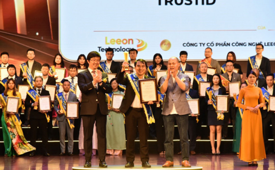 Bộ giải pháp xác thực định danh công nghệ cao TrustID của Leeon Technology vinh dự nhận giải thưởng Sao Khuê 2024