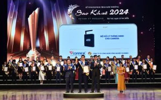 Lần thứ 3 liên tiếp Nhà thông minh Vconnex đạt giải thưởng Sao Khuê nhờ công nghệ AI