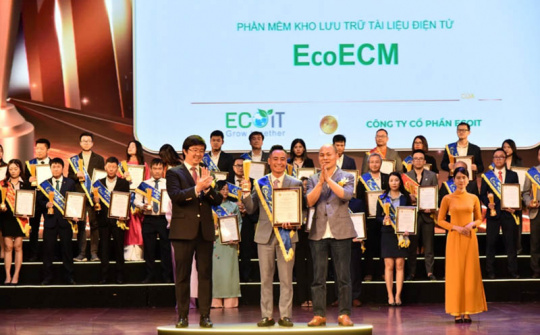 Vượt qua nhiều sản phẩm, EcoIT xuất sắc giành được Giải thưởng Sao Khuê 2024 danh giá