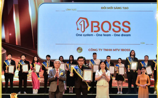 Nền tảng quản trị doanh nghiệp toàn diện 1BOSS.VN xuất sắc nhận giải thưởng Sao Khuê 2024