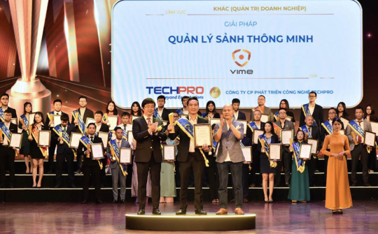 Sao Khuê 2024: Vinh danh Giải pháp quản lý sảnh thông minh VIME của TECHPRO