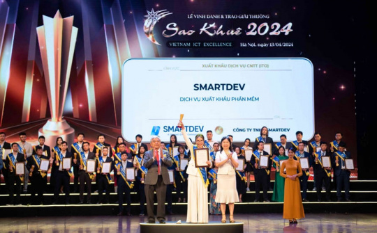SmartDev: Đạt Giải Thưởng Sao Khuê 2024, Khẳng Định Vị Thế Trên Bản Đồ Công Nghệ