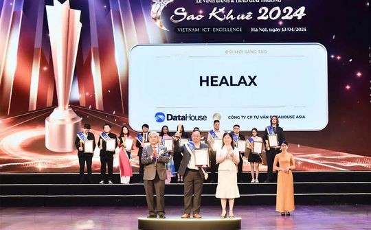 Ứng dụng Quản lý Sức Khỏe Tinh Thần - Healax của DataHouse dành giải thưởng Sao Khuê 2024