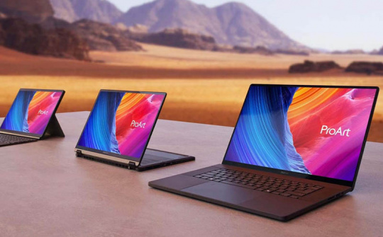 Dòng laptop Asus ProArt tích hợp Copilot+ PC ra mắt tại Computex 2024