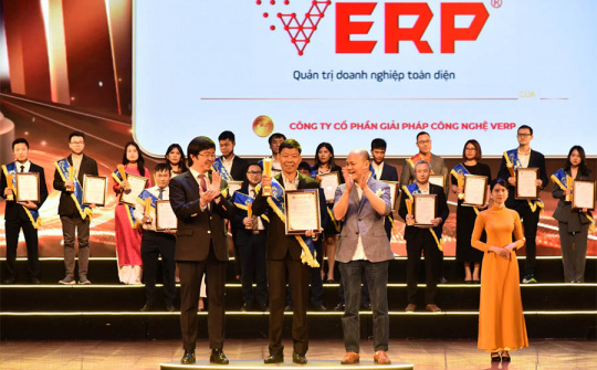 VERP đã vinh dự nhận giải thưởng Phần mềm Xuất sắc tại Sao Khuê 2024