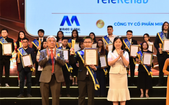 TeleRehab của Mirabo Global đạt chứng nhận giải thưởng Sao Khuê 2024