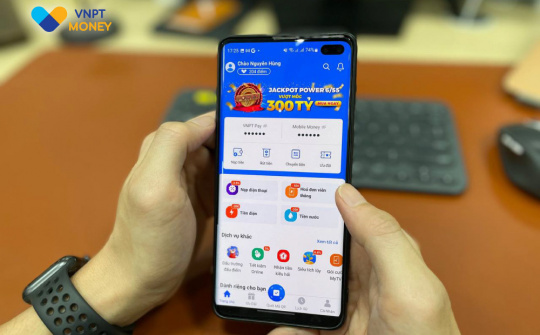 Mua vé Vietlott thuận tiện trên ứng dụng VNPT Money
