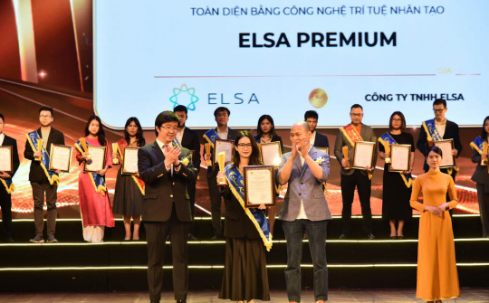 ELSA Speak tiếp tục được vinh danh tại giải thưởng Sao Khuê 2024