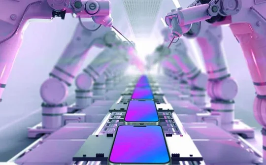 Apple muốn tự động hóa 50% dây chuyền lắp ráp iPhone