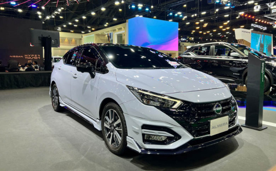 Nissan Almera 2024 bản nâng cấp xuất hiện tại Việt Nam