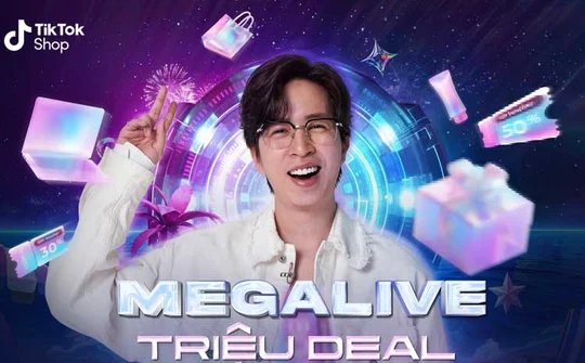 24h MegaLive Triệu Deal: Trải nghiệm mua sắm mới cùng "trường quay ảo"