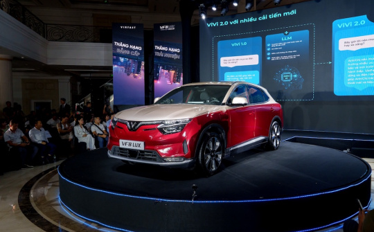 Xe điện VinFast VF 8 có bản nâng cấp mới