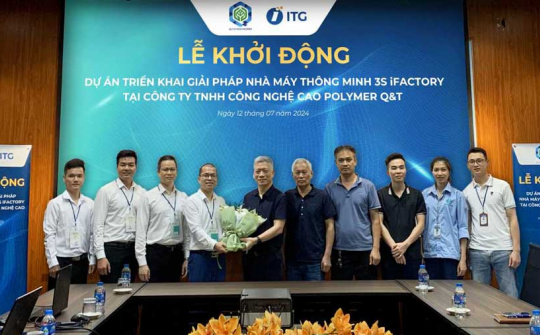 ITG Technology triển khai phần mềm 3S iFACTORY cho nhà máy nguyên liệu "in tiền" hiện đại nhất Việt Nam