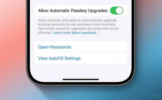 Ứng dụng quản lý mật khẩu trên iOS 18 có thêm tính năng mới