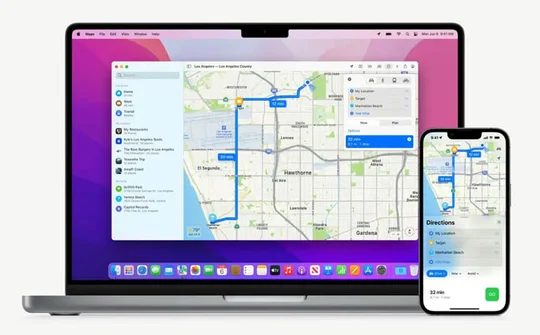 Apple Maps chính thức có mặt trên web