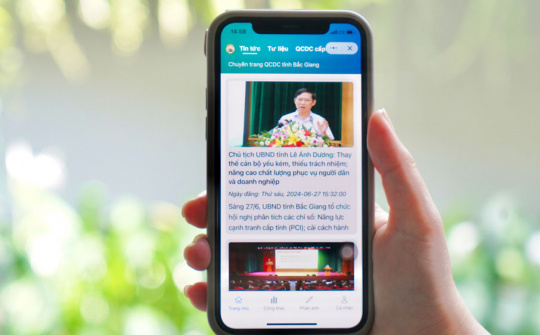 Bắc Giang ra mắt mini app Quy chế dân chủ trên Zalo