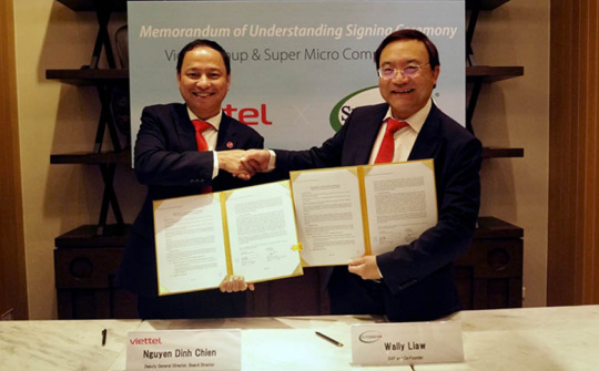 Viettel và Supermicro hợp tác trong lĩnh vực công nghệ, viễn thông
