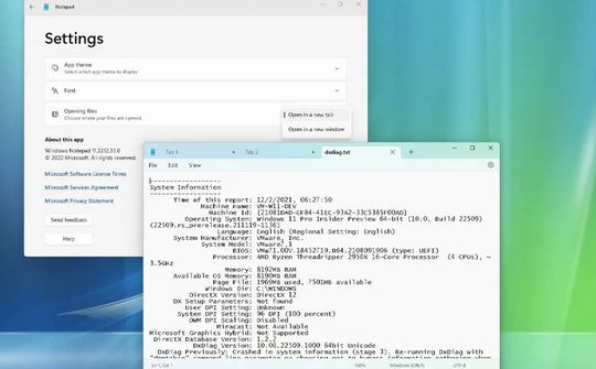 Notepad thêm tính năng kiểm tra chính tả sau 40 năm ra mắt