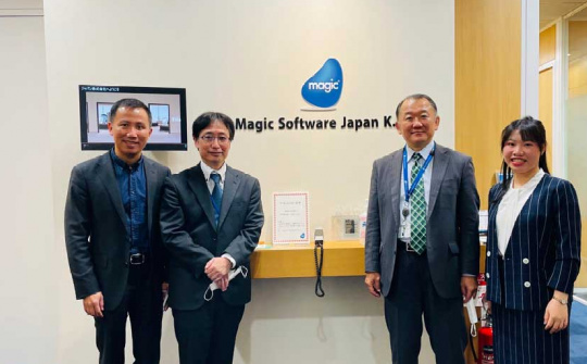 Tinhvan Japan và Magic Software Japan ký thỏa thuận hợp tác chiến lược