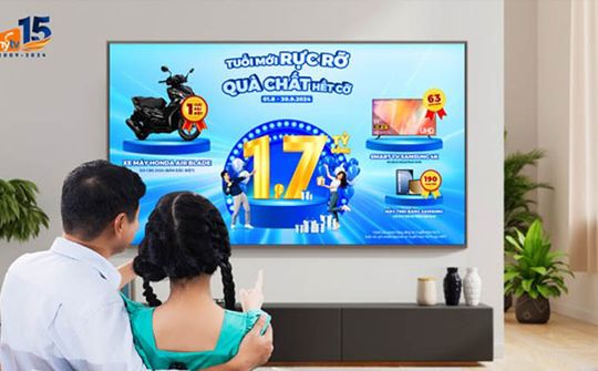 Đăng ký liền tay tham gia khuyến mại “Tuổi Mới Rực Rỡ - Quà Chất Hết Cỡ”