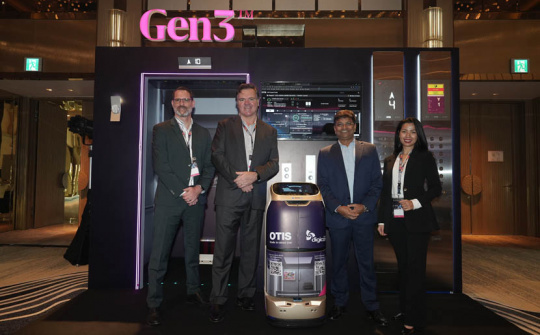 OTIS Việt Nam ra mắt thang máy kết nối kỹ thuật số Gen3TM