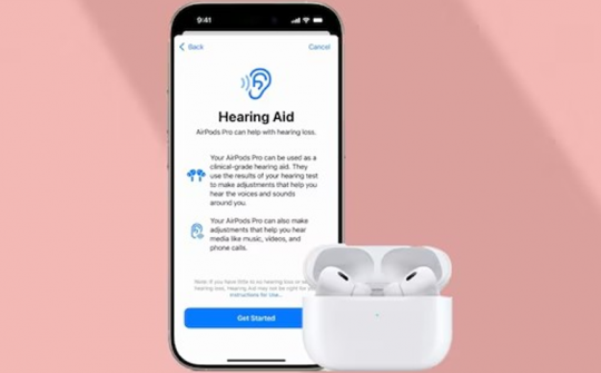 AirPods Pro sẽ đột phá thị trường máy trợ thính