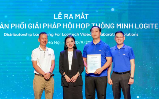CMS hợp tác cùng Logitech cung cấp giải pháp hội họp thông minh cho doanh nghiệp