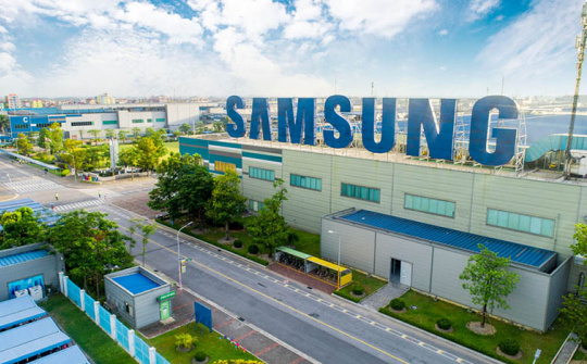 Samsung lên kế hoạch đầu tư thêm 1,8 tỉ USD vào Việt Nam