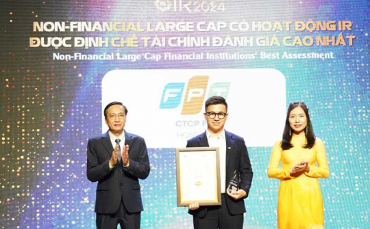 IR Awards 2024: Nhà đầu tư và định chế tài chính đánh giá cao FPT