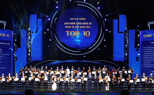 Viettel AI lọt tốp 10 Giải thưởng Make in Viet Nam 2024