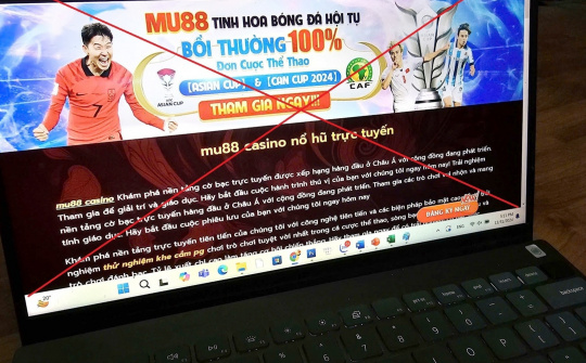 Công bố danh sách hơn 900 website vi phạm pháp luật, cờ bạc