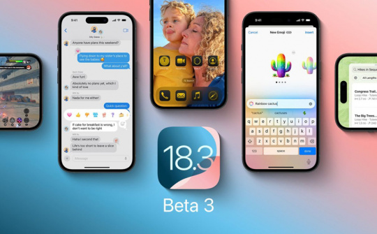 Apple phát hành bản cập nhật iOS 18.3 RC