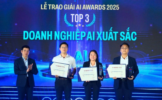FPT nhận giải Doanh nghiệp AI và Giải pháp AI xuất sắc tại AI4VN