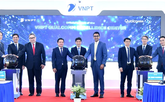 VNPT hợp tác Qualcomm ra mắt trung tâm VQEC chuyên nghiên cứu, phát triển công nghệ lõi