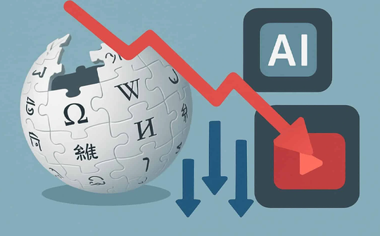 Wikipedia sụt giảm lượng truy cập vì AI và video ngắn