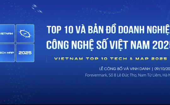 [TRỰC TIẾP] Vinh danh 169 danh hiệu Top10 Doanh nghiệp Công nghệ số Việt Nam 2025