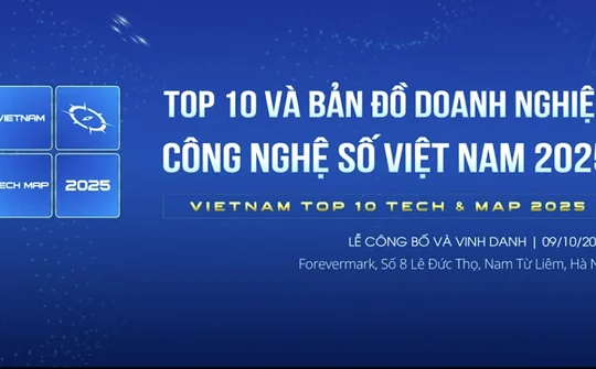 [TRỰC TIẾP] Vinh danh 169 danh hiệu Top10 Doanh nghiệp Công nghệ số Việt Nam 2025