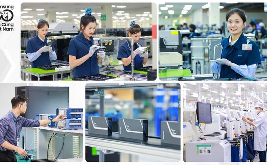 Samsung đánh dấu 30 năm đồng hành cùng Việt Nam