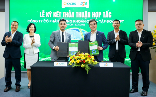 OCBS và FPT hợp tác xây dựng hệ sinh thái tài chính số hiện đại với AI