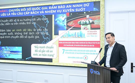 An ninh dữ liệu là cấu phần quan trọng an ninh quốc gia