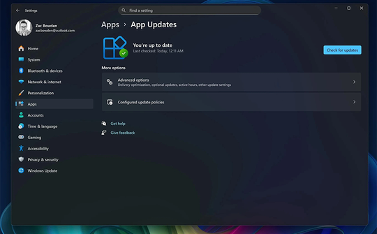 Windows 11 giúp cập nhật và gỡ ứng dụng dễ dàng hơn