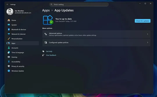 Windows 11 giúp cập nhật và gỡ ứng dụng dễ dàng hơn