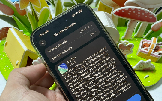 Apple phát hành iOS 26.1, hỗ trợ tiếng Việt cho AI