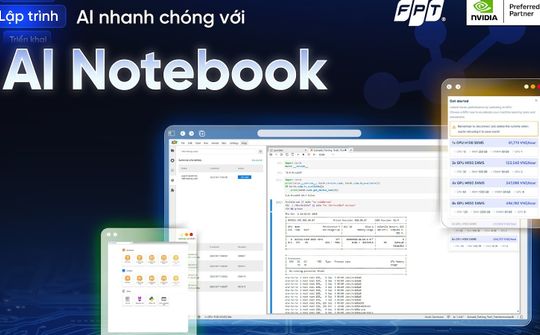 FPT ra mắt dịch vụ nền tảng điện toán đám mây AI Notebook