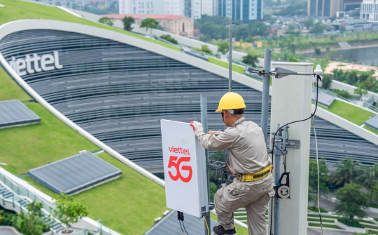 Viettel lắp đặt mới 20.000 trạm 5G trong năm 2025, vượt mốc cam kết về thời gian