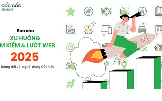 Công nghệ, Giải trí và Giáo dục lọt top 3 tìm kiếm nhiều nhất 2025