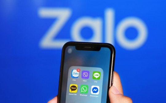 Zalo lọt top 10 nền tảng nhắn tin phổ biến nhất thế giới